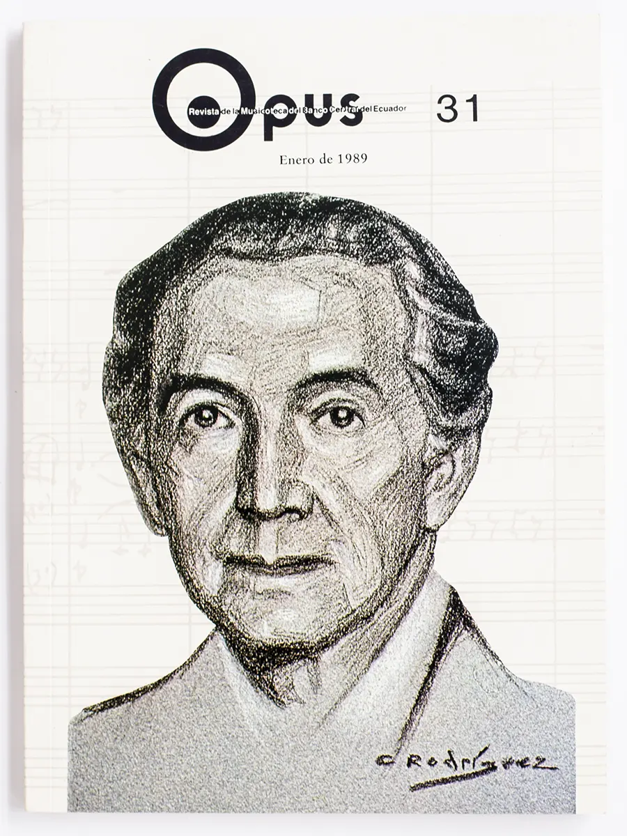 Portada de la Revista Opus enero de 1989 Kosmos Librería