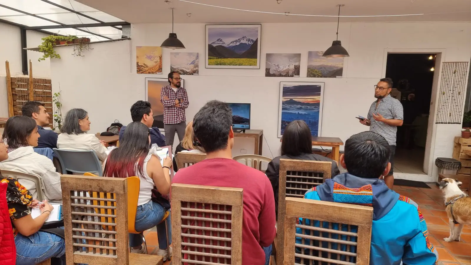 Taller Eco de los Andes: Glaciares literatura y fotografía