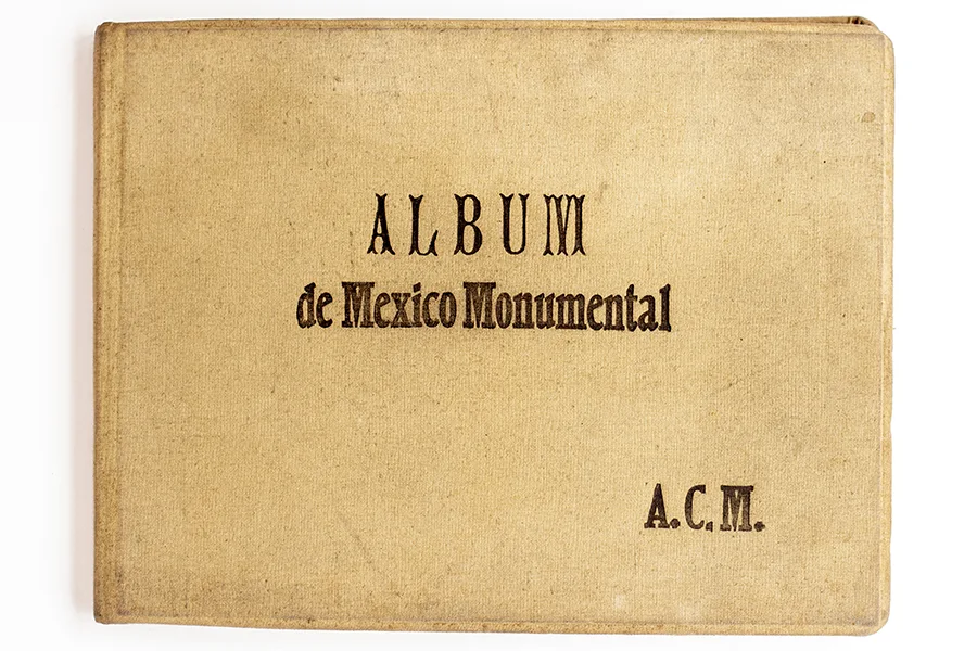 Portada Album de México Monumental Kosmos Librería
