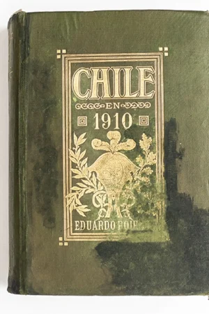 Portada del libro Chile en 1910 Kosmos Librería