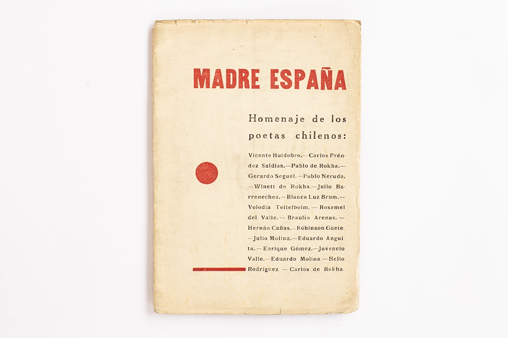 Portada del libro Madre España de María Zambrano Kosmos Librería
